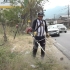 Adecentamiento de calles y cunetas en la vía Panamericana