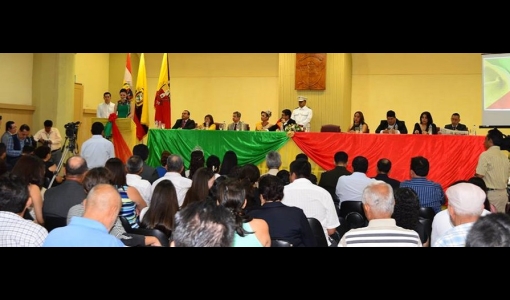 Sesión Solemne por Aniversario de Cantonización de Macará