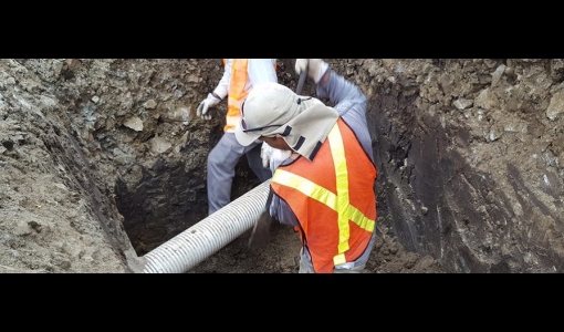 150 metros lineales de alcantarillado ejecutados en Sabiango