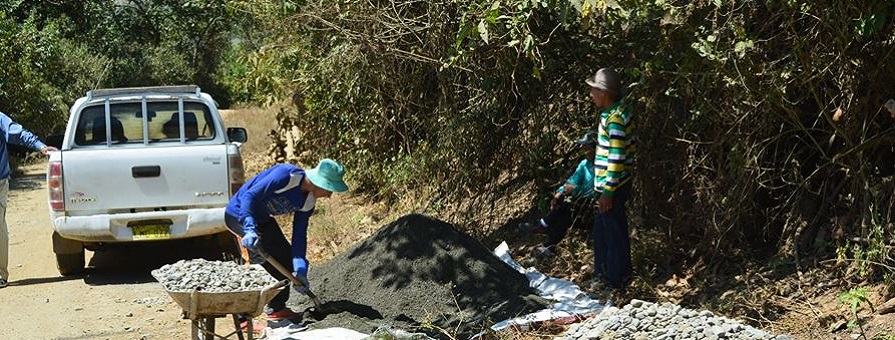 Inició trabajos de 44 unidades básicas sanitarias en Catispamba