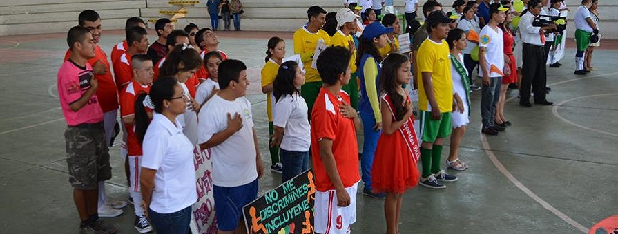 II Olimpiadas Especiales, rindieron homenaje a Macará