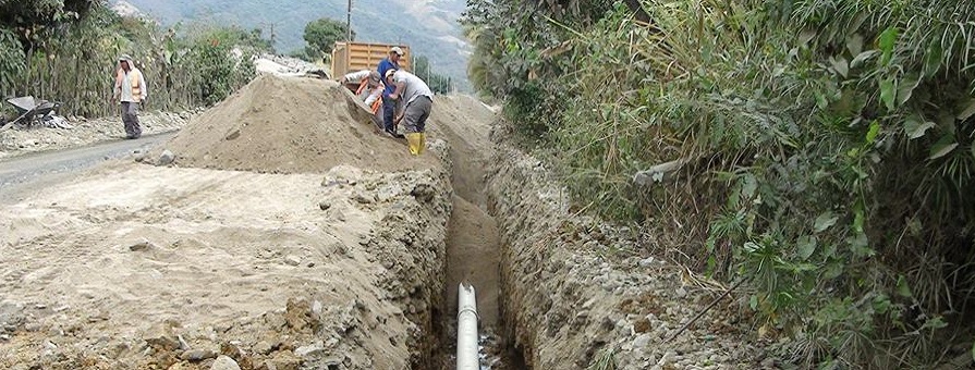 Se realiza cambio de 330 metros de alcantarillado en Sabiango