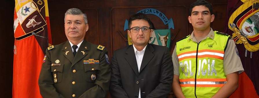 Comandante de la Policía visitó la Alcaldía