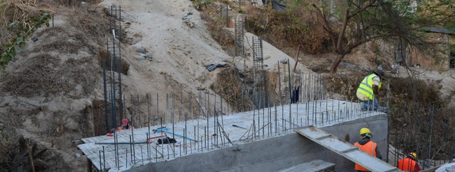 Avanzan las obras en Macara