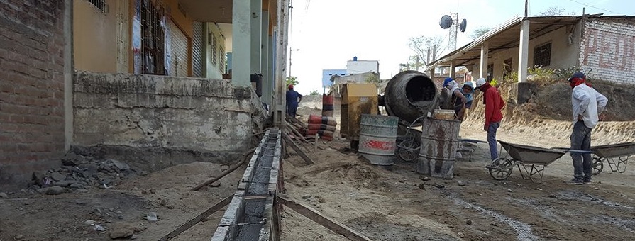 Se ejecuta adoquinado en Barrio Bello Horizonte