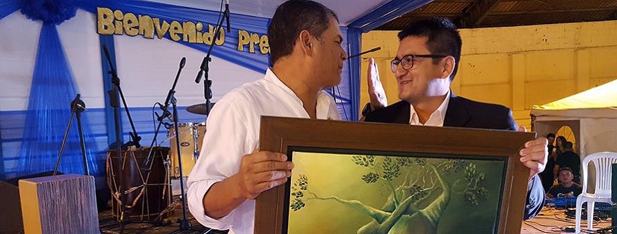 Presidente Correa visitó Macará