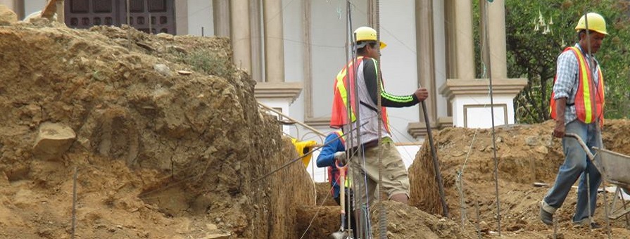 Avanza construcción de parque en La Victoria