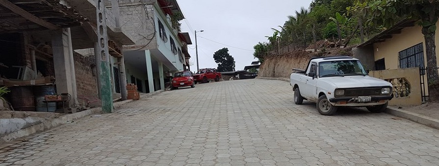 Adoquinado en San Sebastián culminado