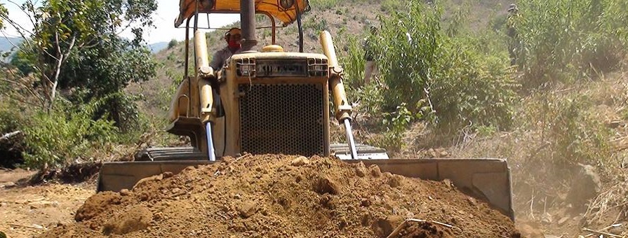 En recta final apertura de vía a Barrio Gualanga
