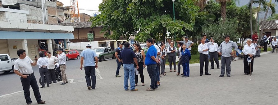 Simulacro de terremoto se vivió en Macará