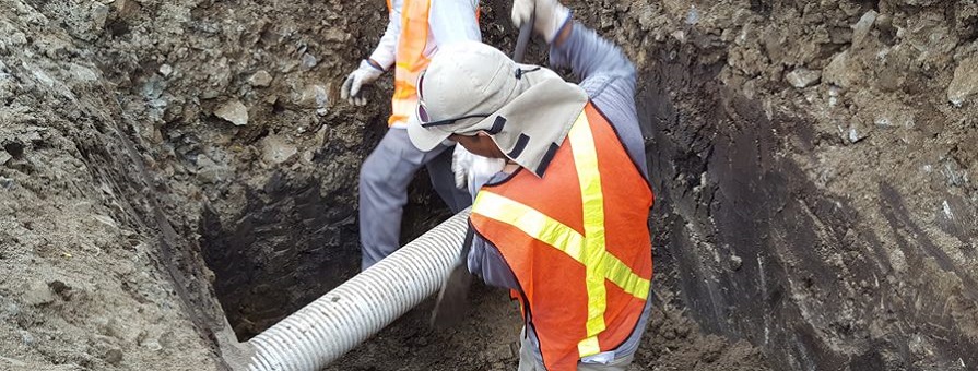 150 metros lineales de alcantarillado ejecutados en Sabiango